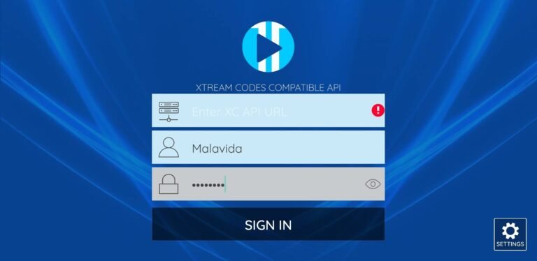 XC IPTV player for Uk users